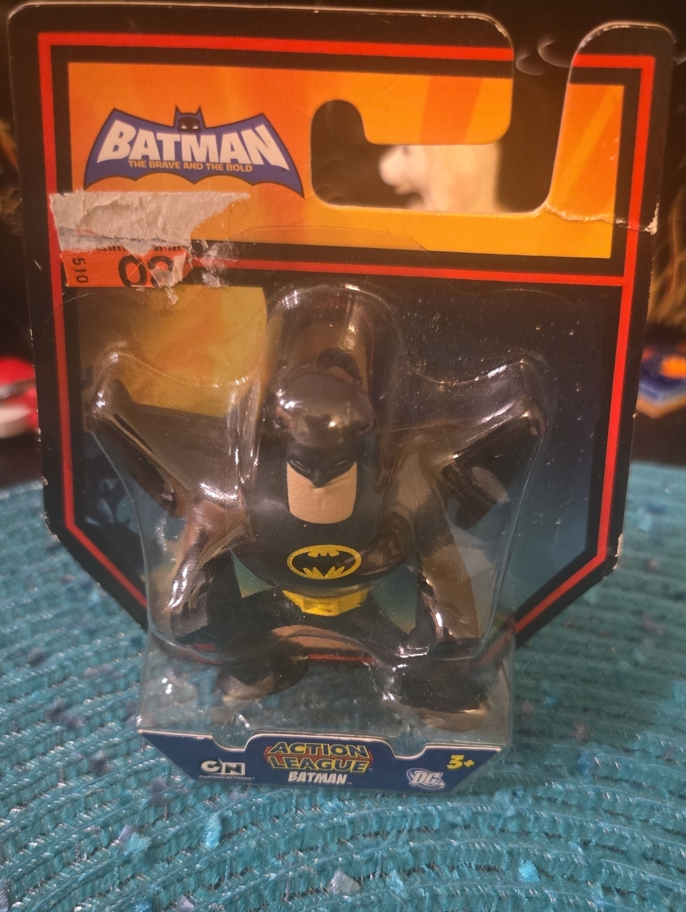 Batman Black and Yellow Action Figure - Batman Brand